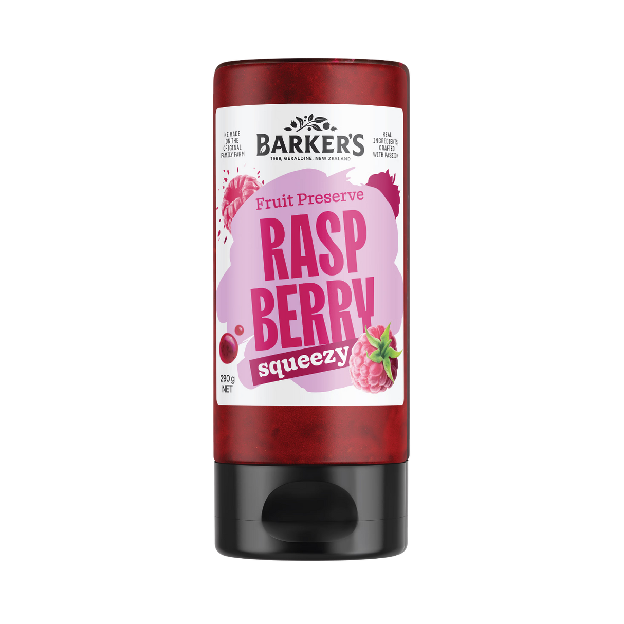 Barker’s 紅桑莓擠擠果醬 (290ml)