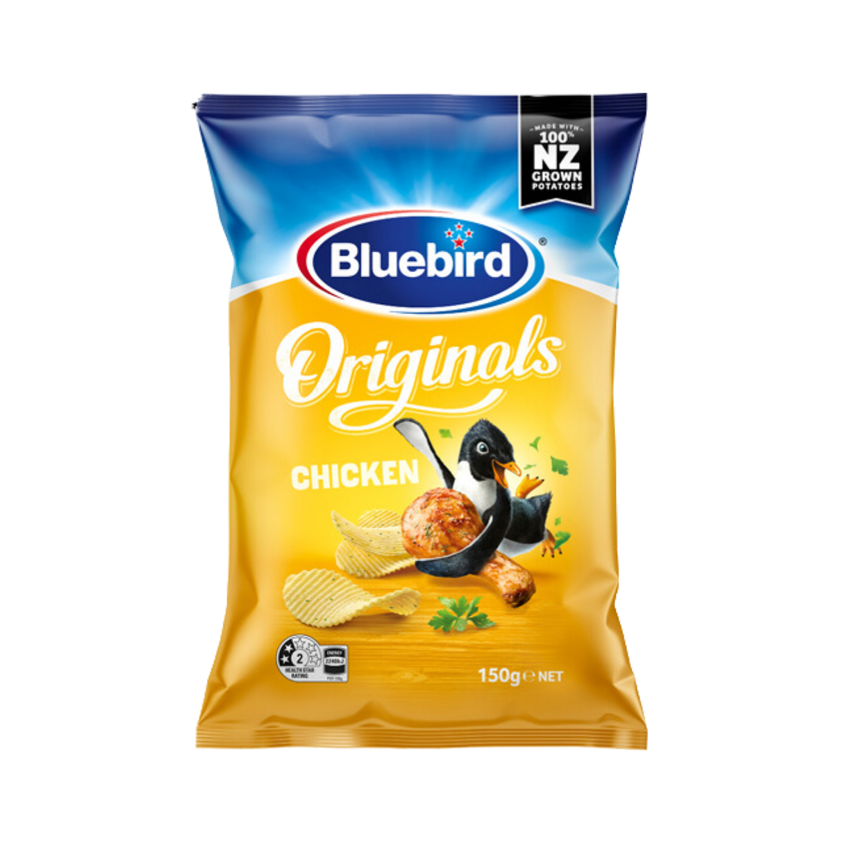 BLUEBIRD 雞肉味薯片 150克
