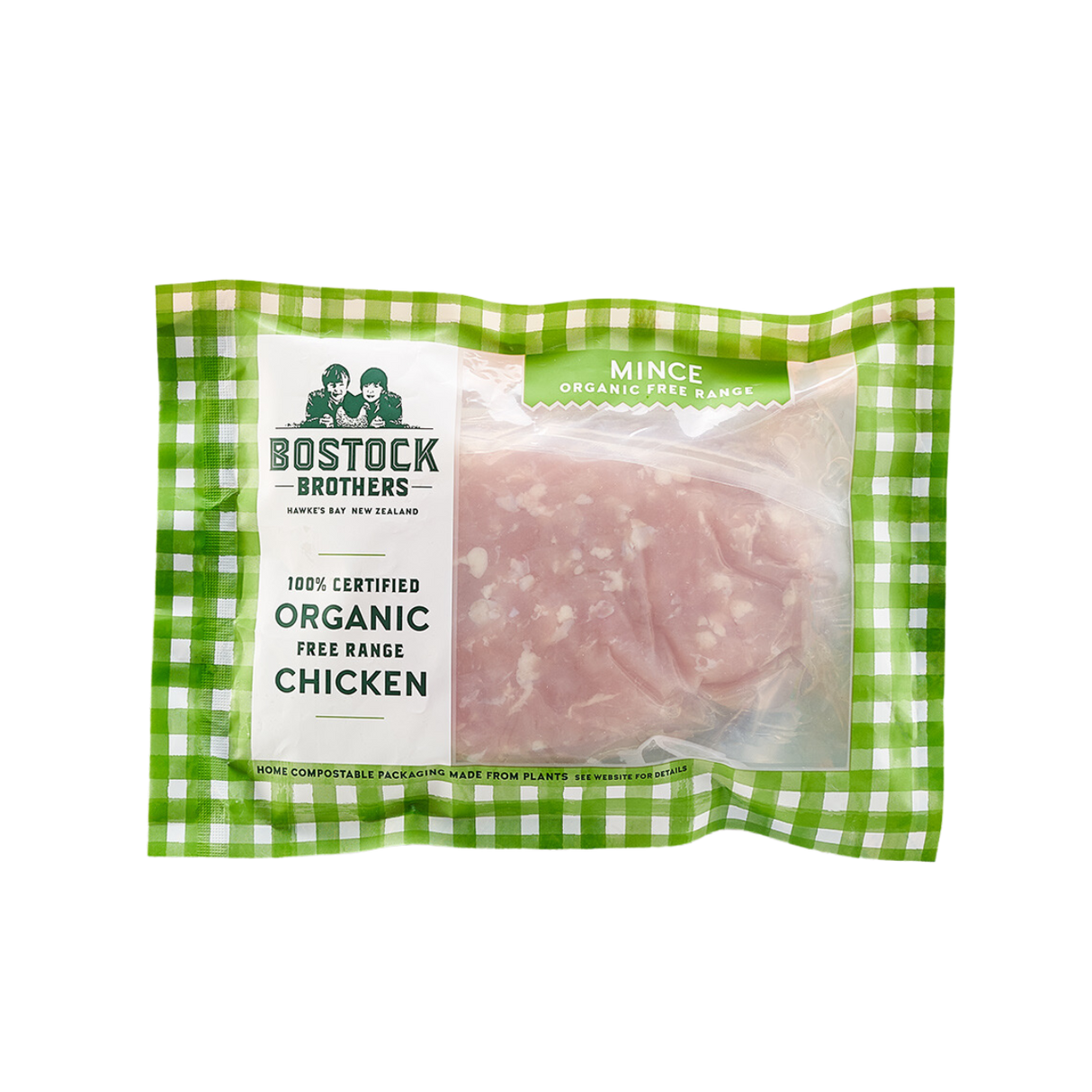 Bostock 有機走地雞免治雞肉(急凍, 400g)