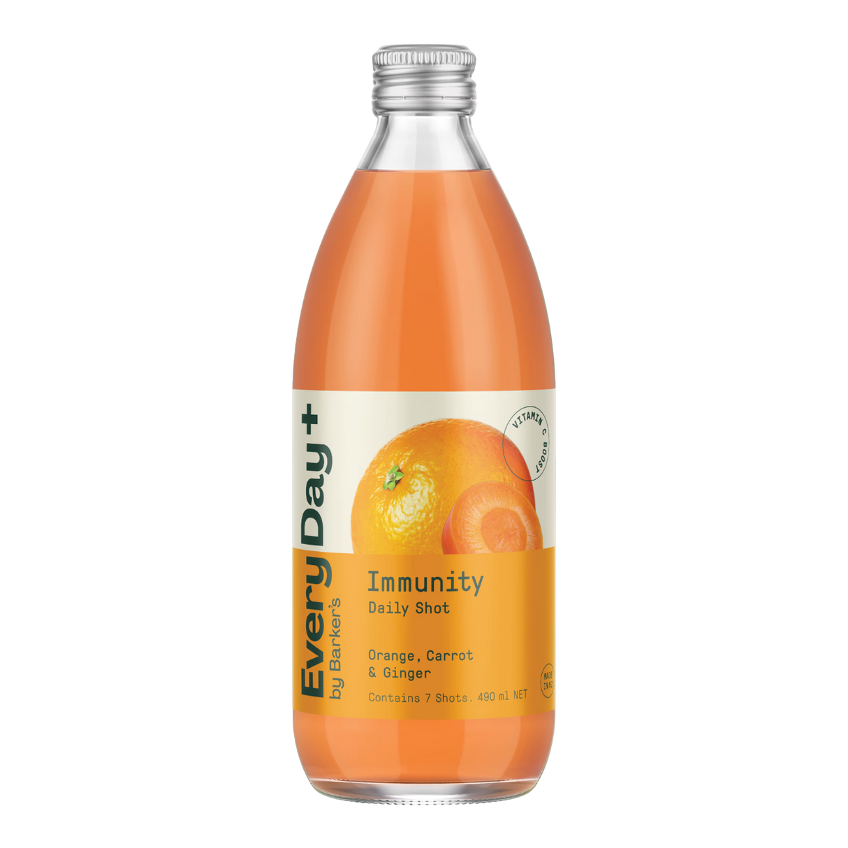 EveryDay+ 橙、紅蘿蔔&薑營養補充飲料 (490ml)