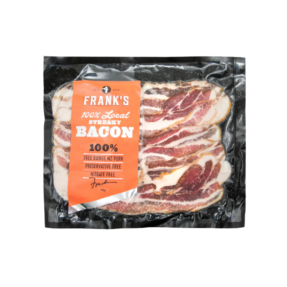 Frank’s 無硝酸鹽煙肉 (急凍, 250克)