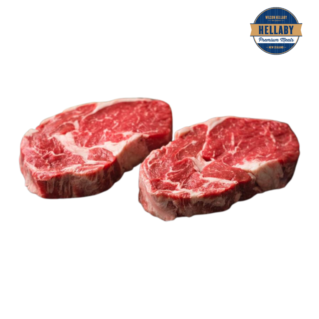 Hellaby's 草飼肉眼牛扒(急凍, 500g, 2塊)