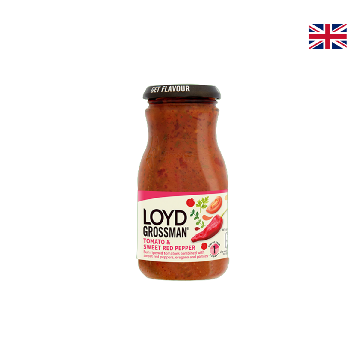 Loyd Grossman 甜椒蕃茄醬 (350克)