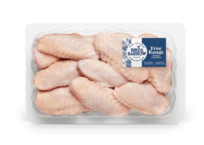 Bird & Barrow 走地雞中翼 (急凍, 400g)