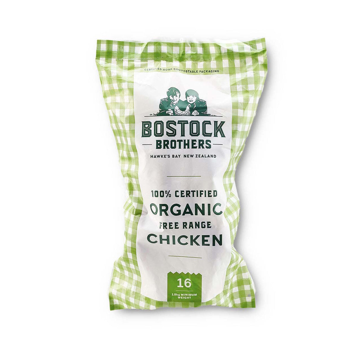 Bostock 有機走地雞原隻(急凍, 1.5kg)