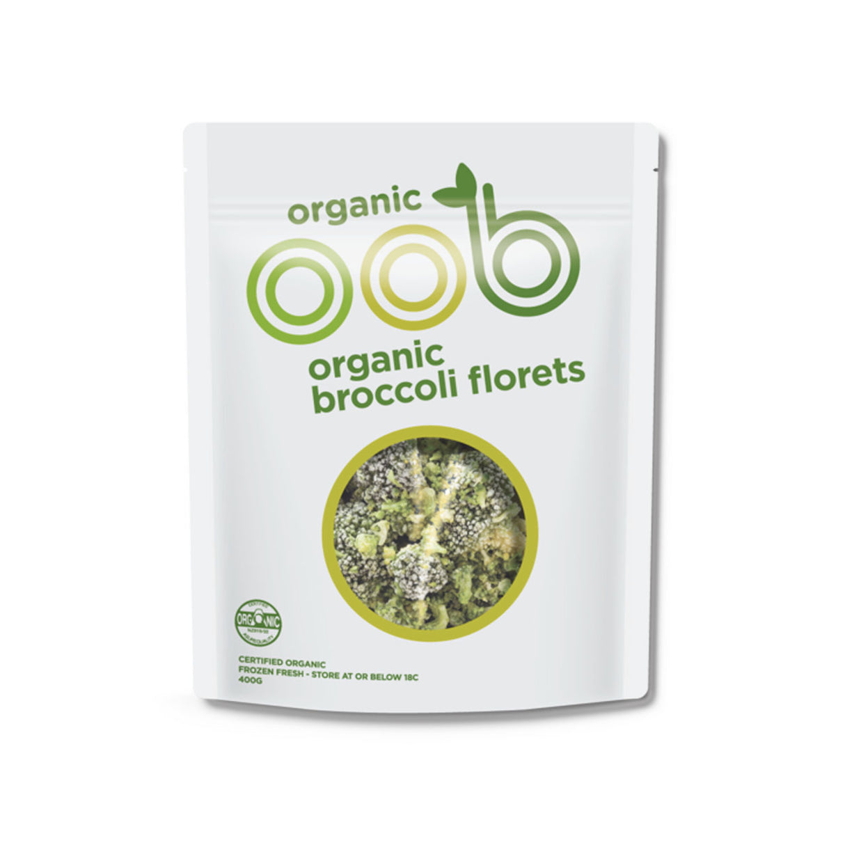 Oob 冷凍有機西蘭花小花簇(370克)
