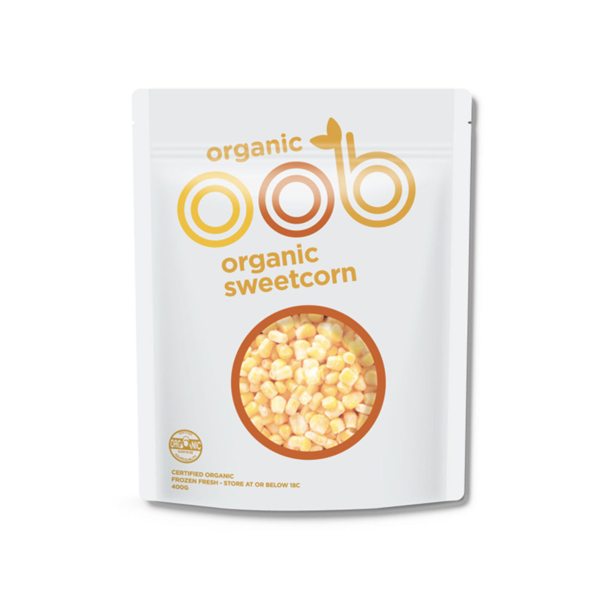 Oob 急凍有機甜粟米粒(400g)