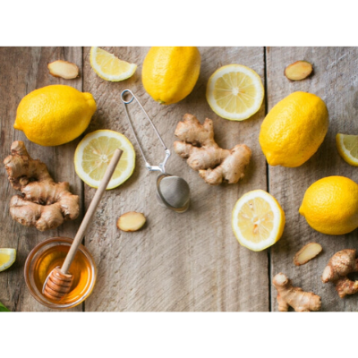 Manuka honey lemon ginger tea recipe. 