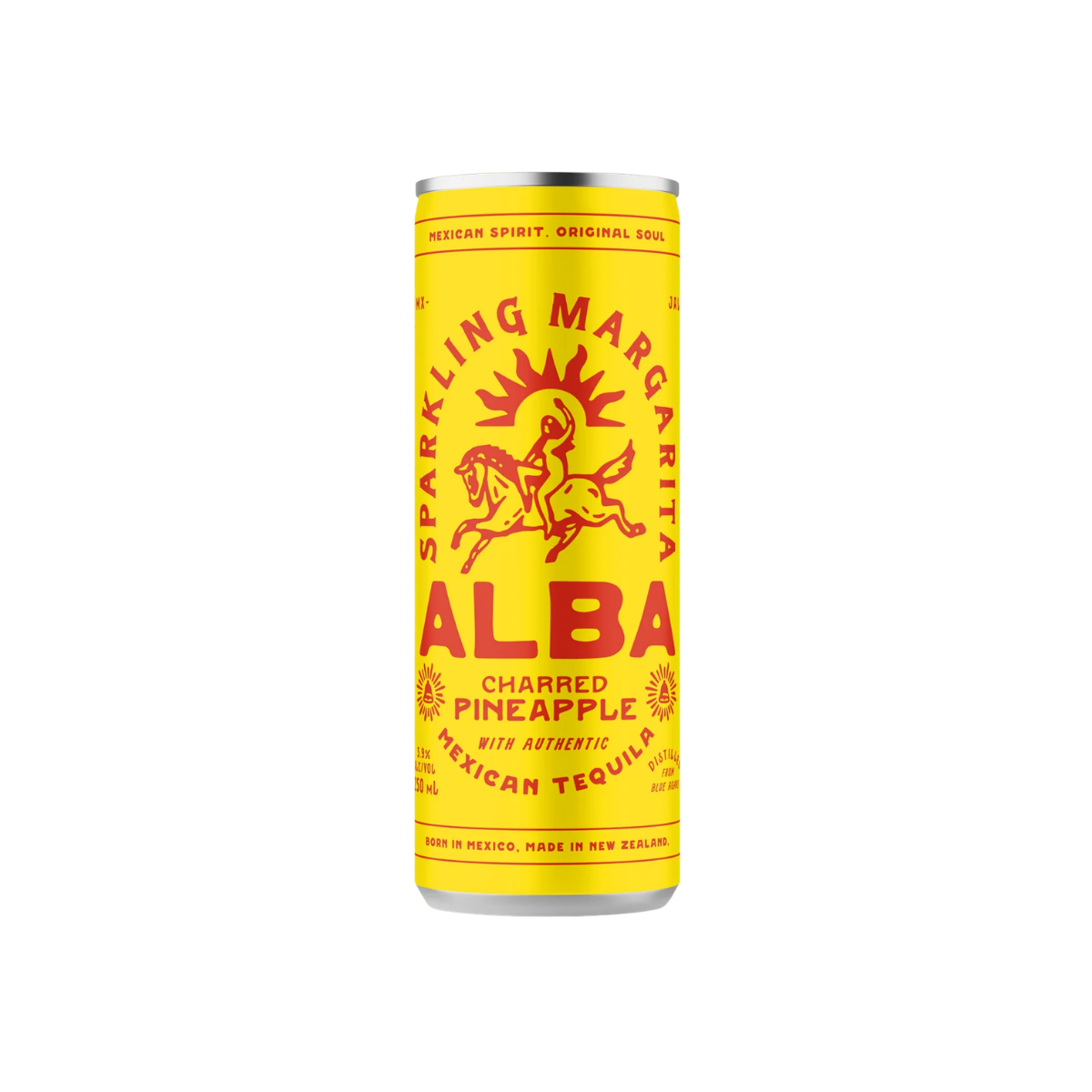  ALBA 有氣菠蘿味 Margarita (250ml) (酒精濃度 5.9%, 250ml)