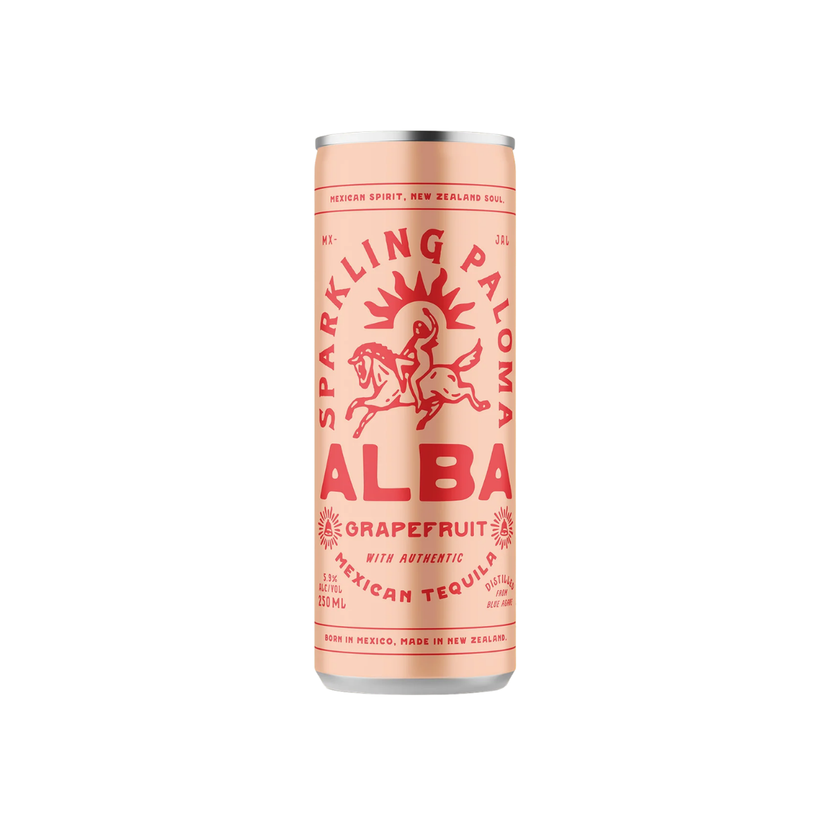ALBA 有氣西柚味Paloma (酒精濃度 5.9%, 250ml)