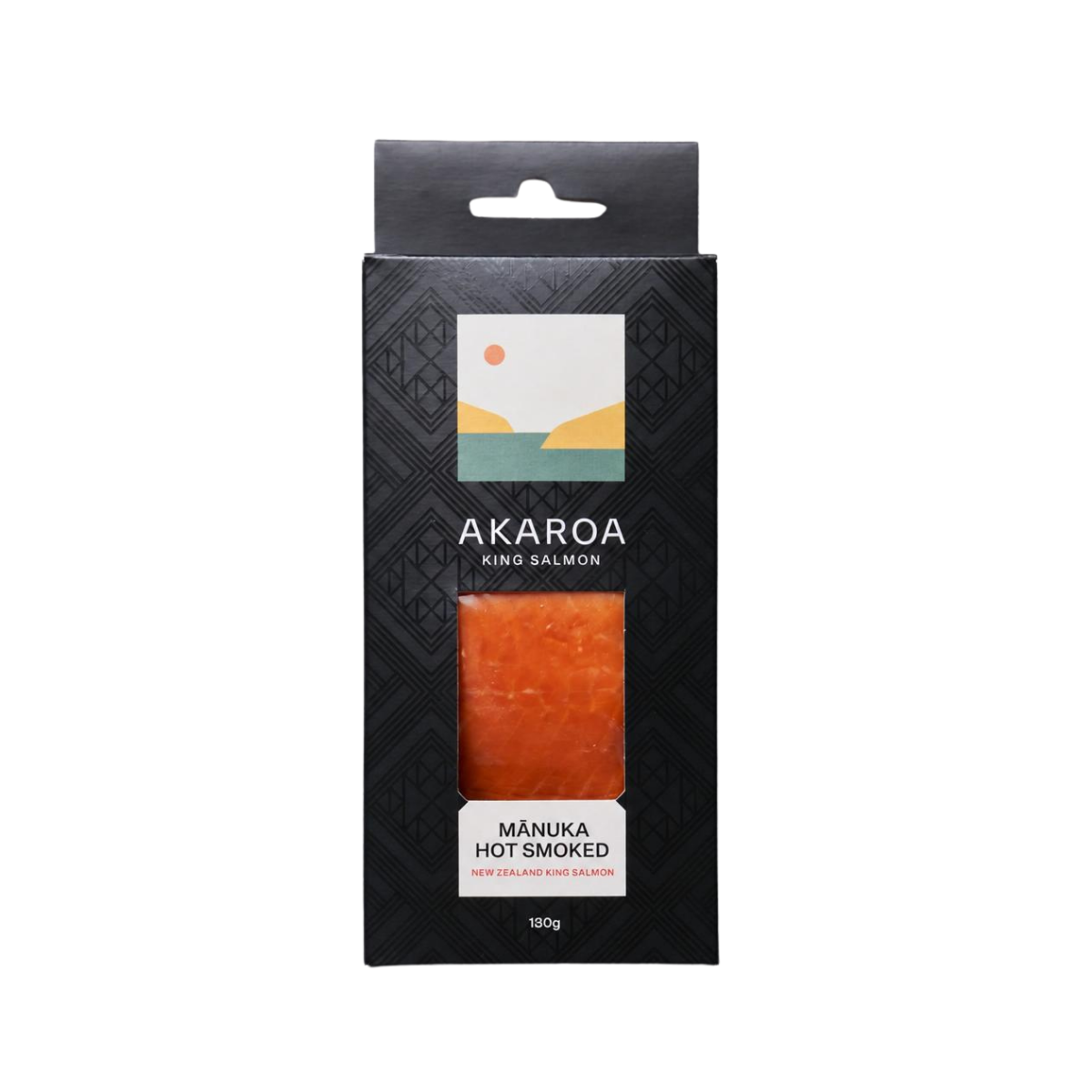 Akaroa 紐西蘭麥盧卡木熱燻帝皇三文魚 (冰鮮, 130g)