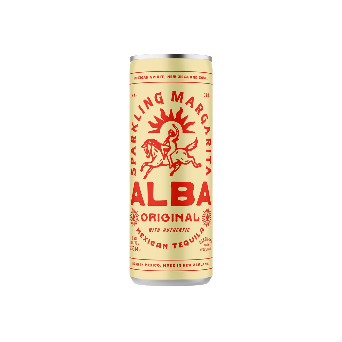 ALBA 經典原味有氣 Margarita (酒精濃度 5.9%, 250ml)