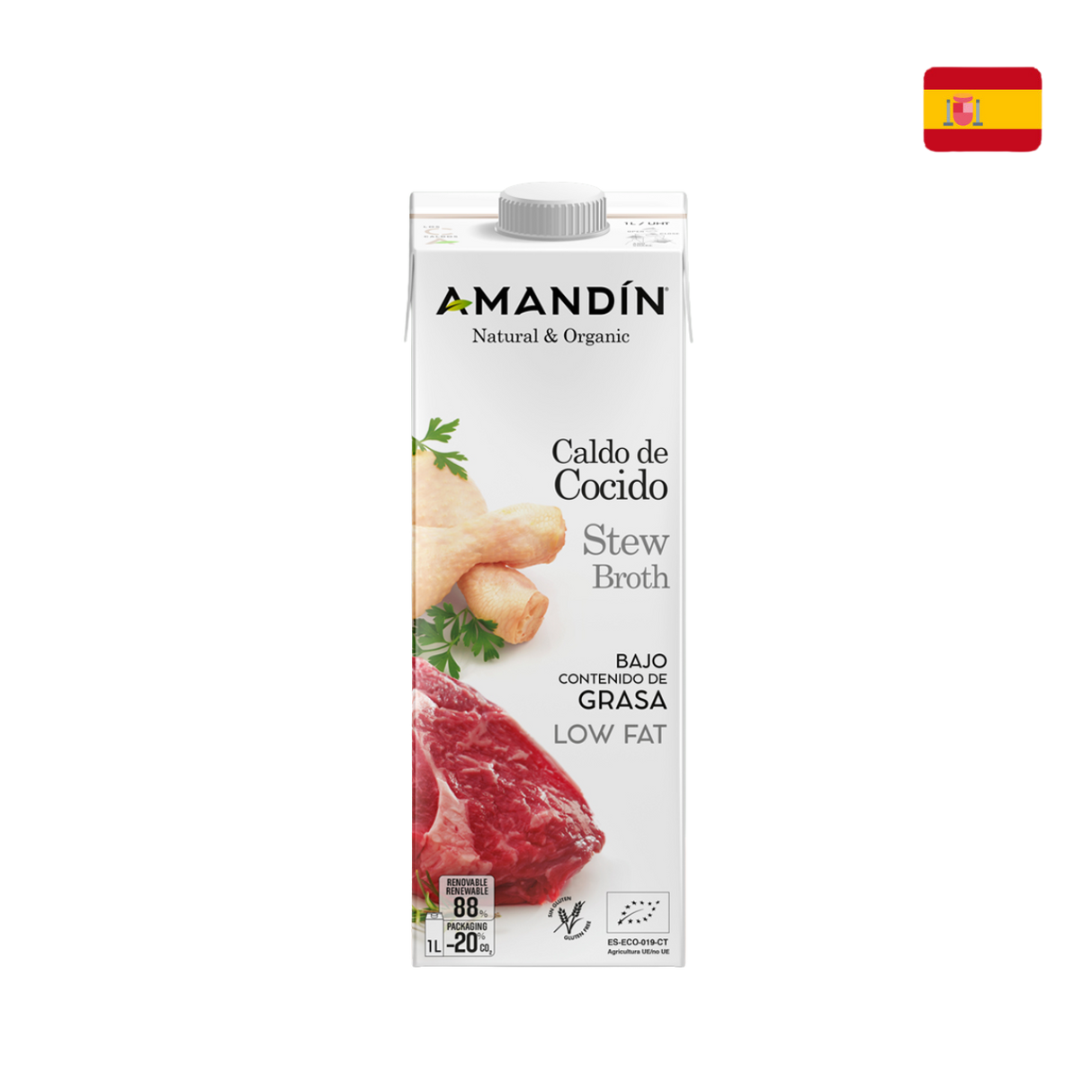 Amandin 有機清燉湯底（1L）