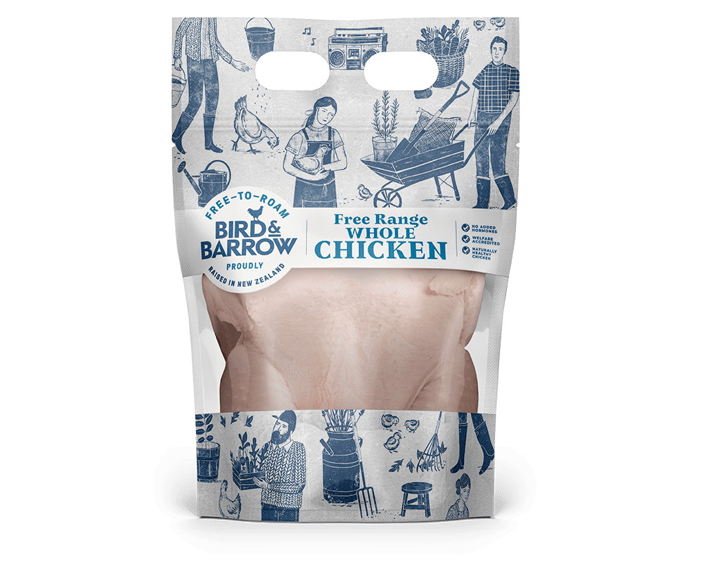 Bird & Barrow 原隻走地全雞 （急凍, 1kg）