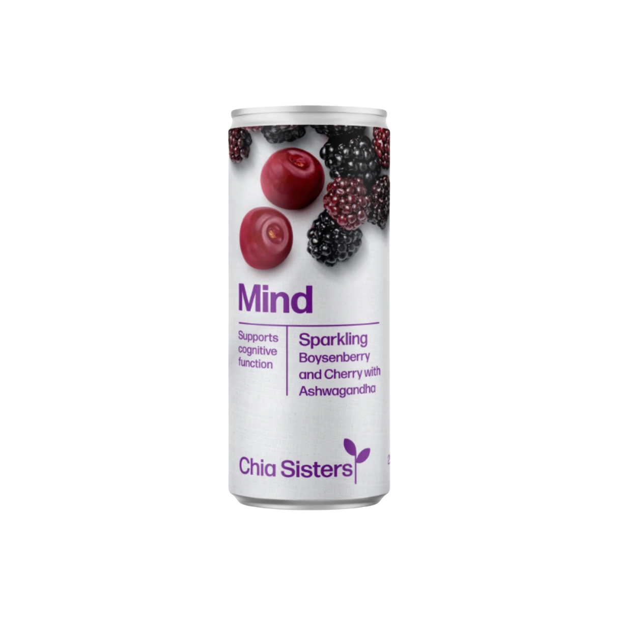 Chia Sisters  波森莓&車厘子有氣飲品（250ml）