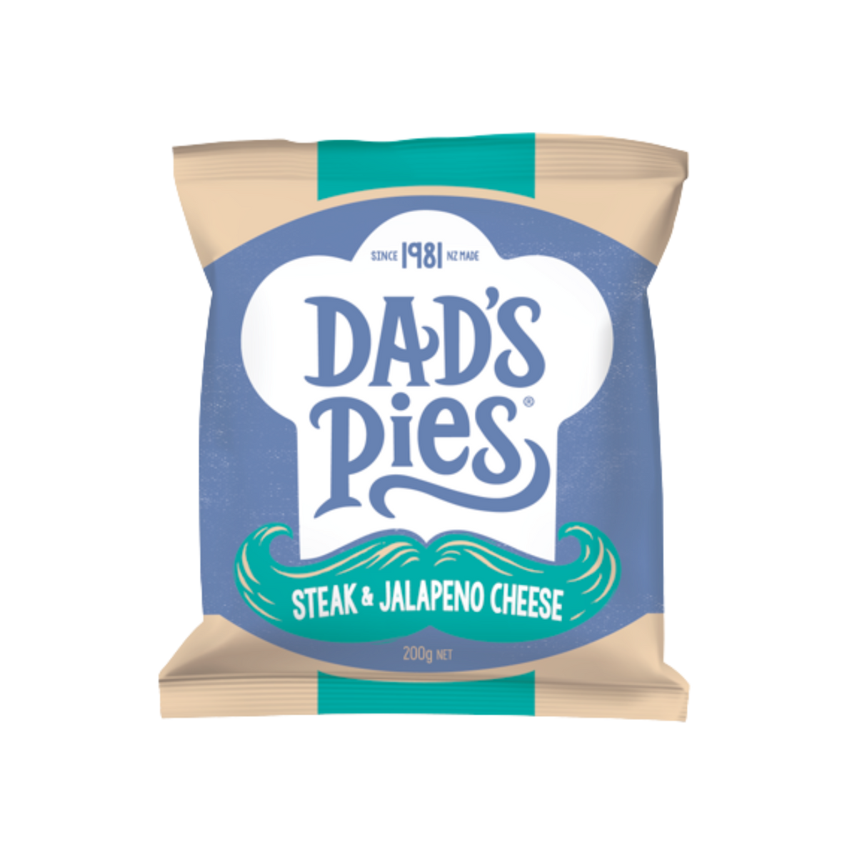 Dad's Pie 安格斯牛排配墨西哥辣椒芝士 (急凍，200克)