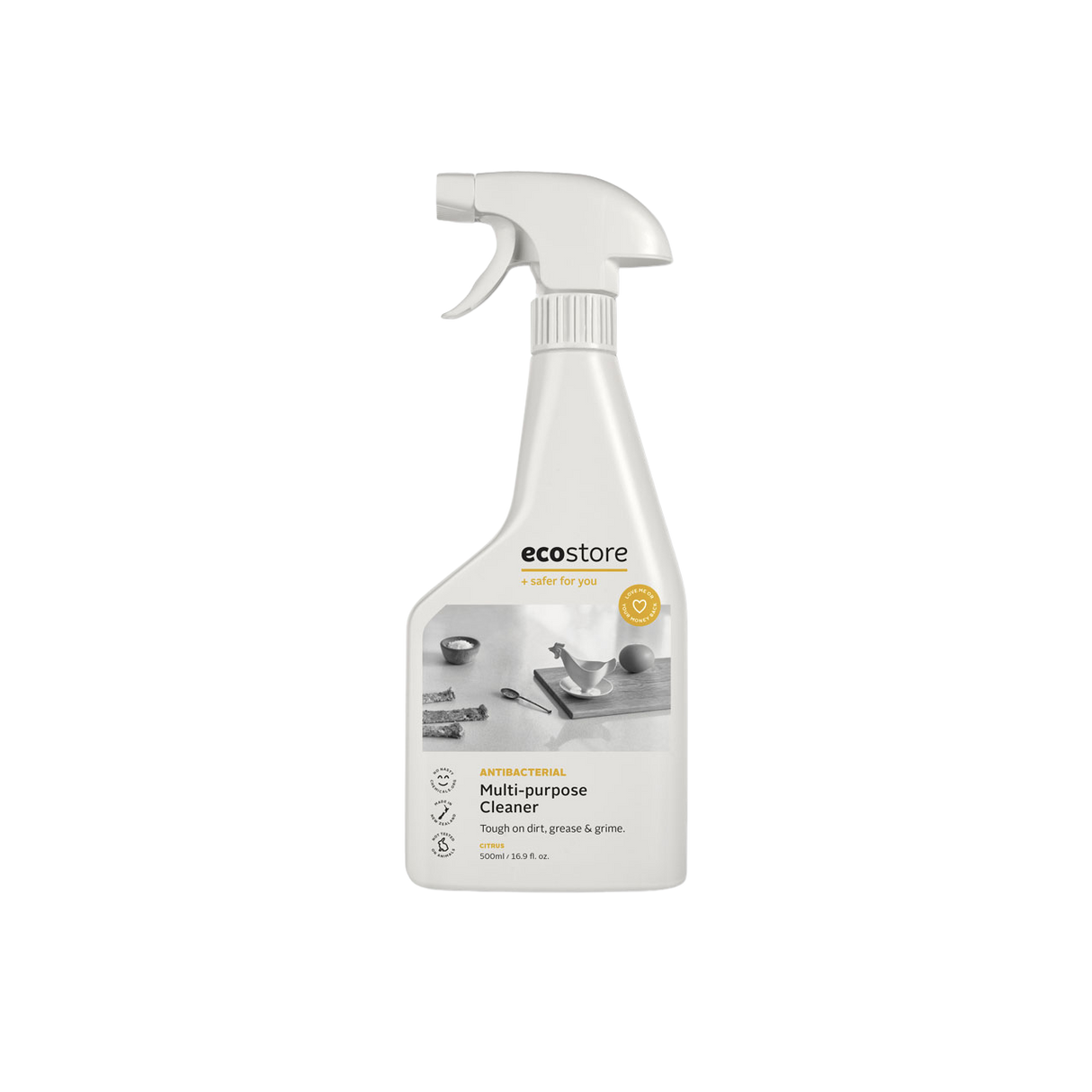 Ecostore 多用途噴霧清潔劑（柑橘味, 500ml）