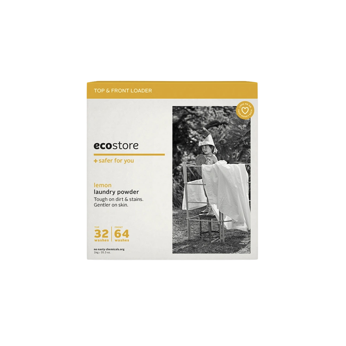 Ecostore 檸檬味洗衣粉（1kg)