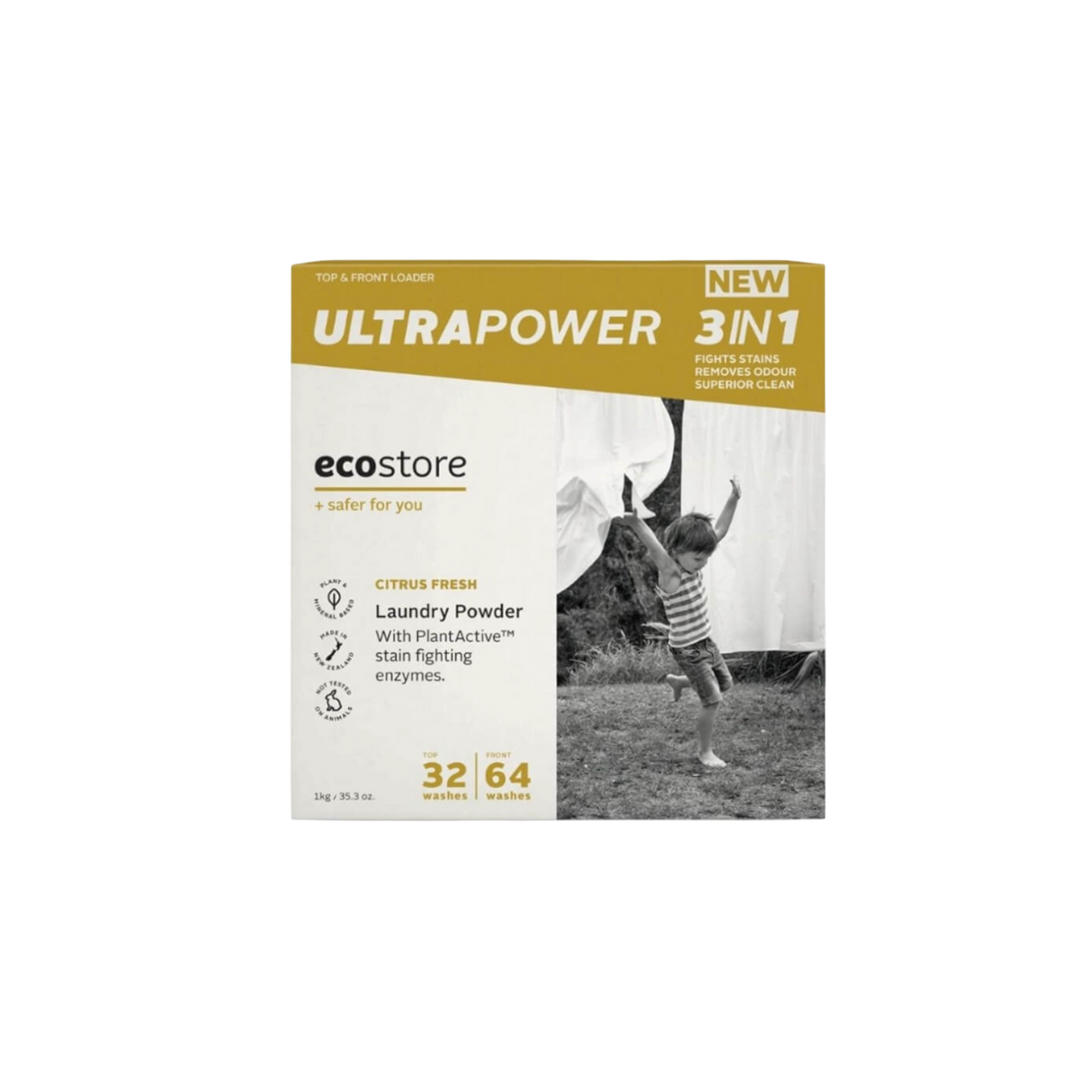 Ecostore Ultra Power 3 in 1 Laundry Powder (1kg)