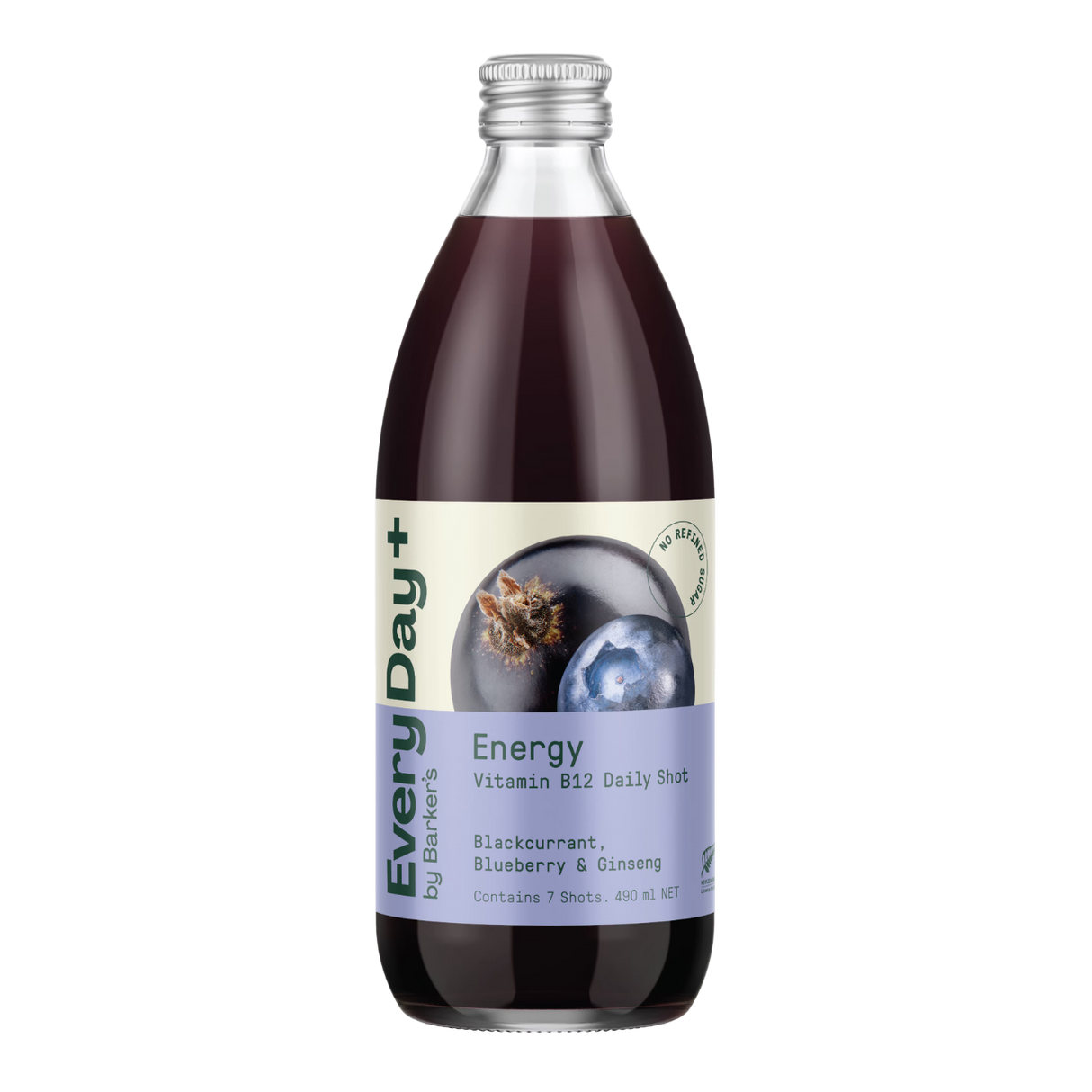 EveryDay+  黑加侖子、藍莓同人參營養補充飲料 (490ml)
