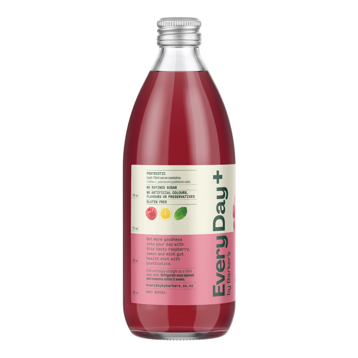 EveryDay+  紅桑莓、檸檬同薄荷營養補充飲料 (490ml)