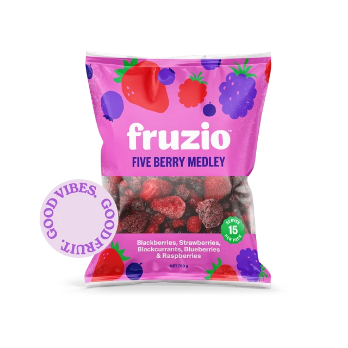 Fruzio 五莓混合裝 750克g