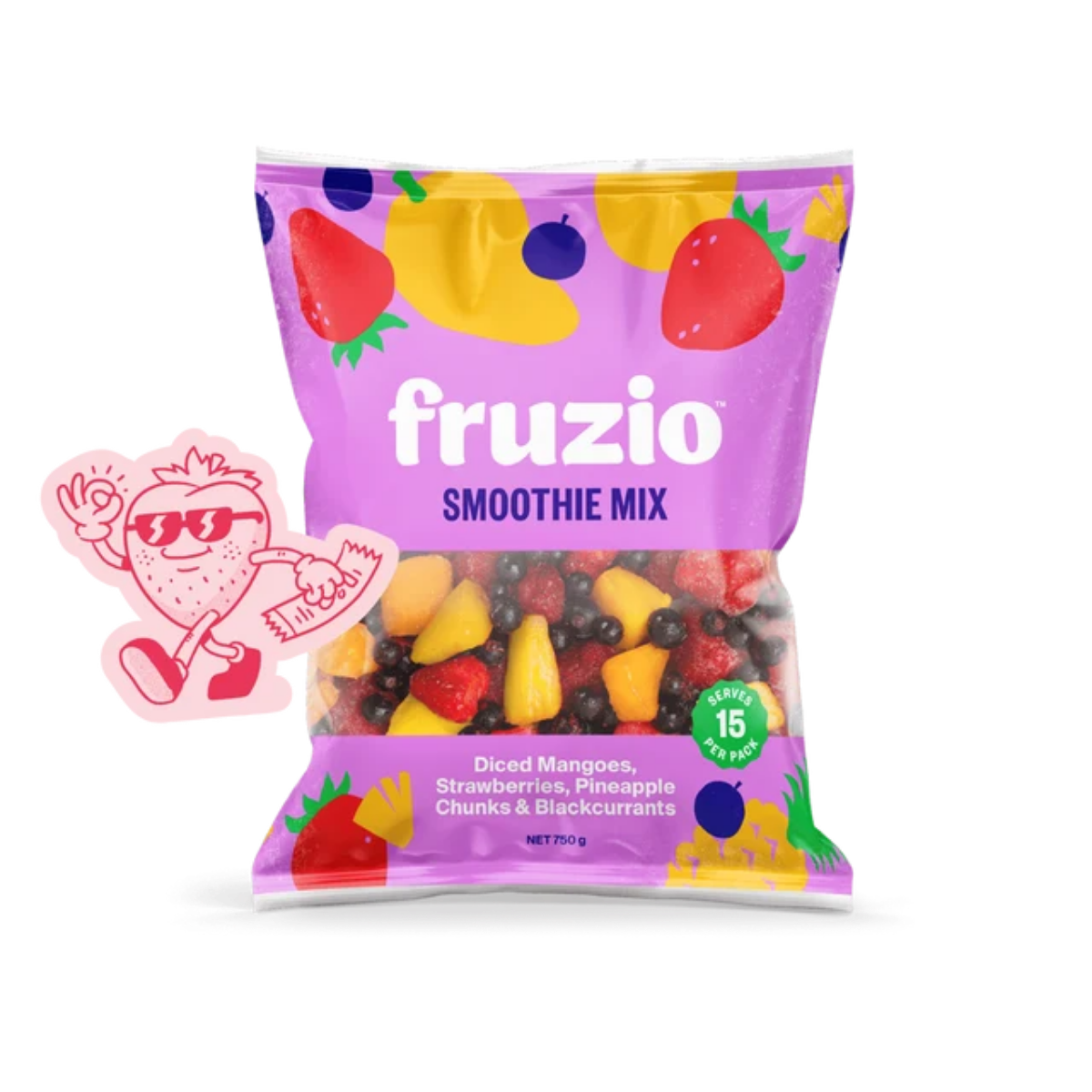 Fruzio 鮮果冰沙mix 750g