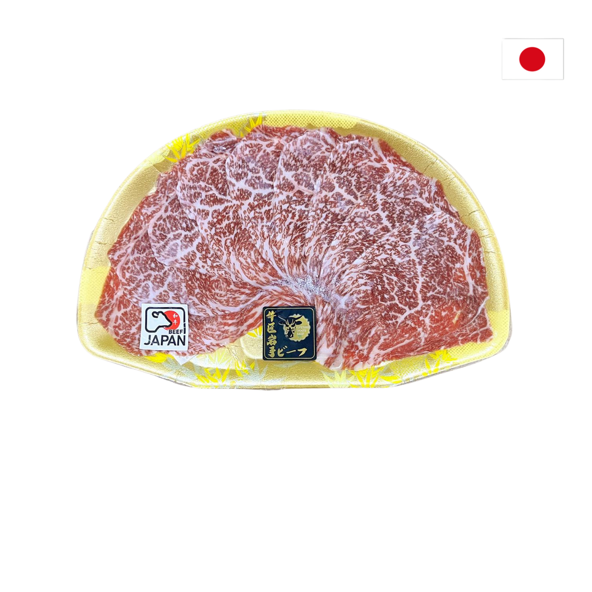 A4日本黑毛和牛後腰肉薄片 （急凍,150g)