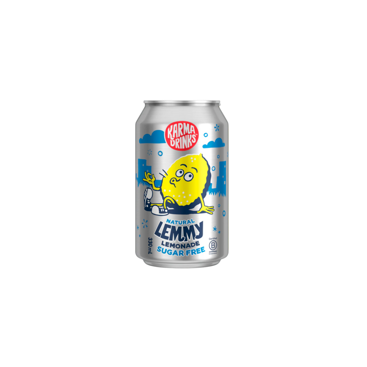 Karma Drinks 有機無糖Lemmy檸檬汽水（冷藏，330毫升）