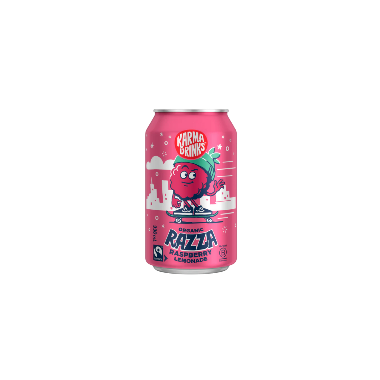 Karma 有機Razza紅莓檸檬汽水 (冷藏, 330ml)