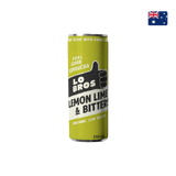Lo Bros - 有機檸檬青檸康普茶 (4 x 250毫升)