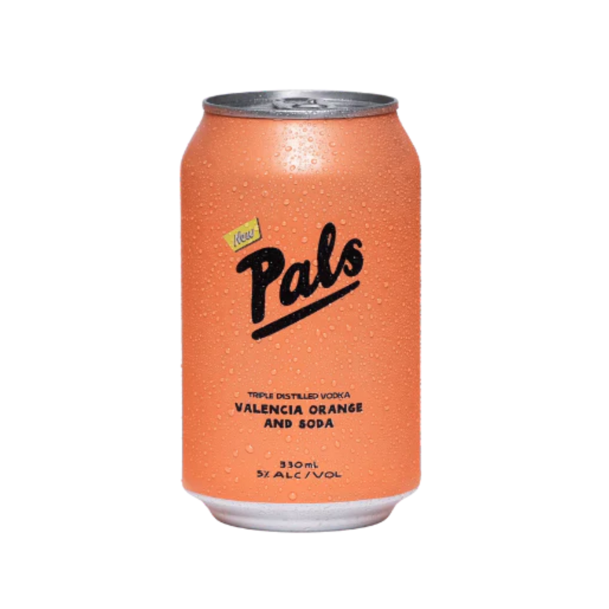 Pals 伏特加、Central Otago 桃、熱情果梳打 (酒精 5%，330毫升)