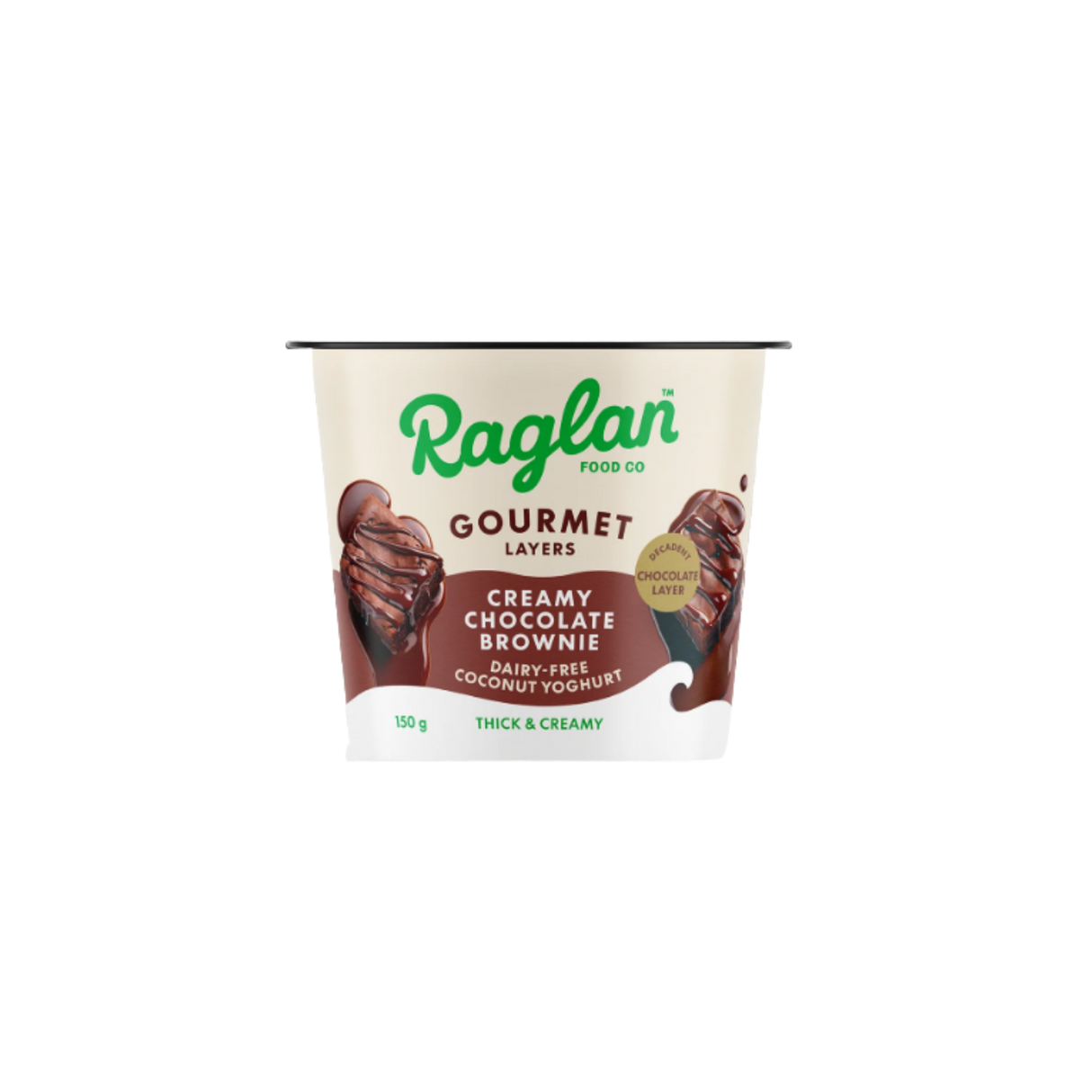 Raglan 濃郁朱古力布朗尼風味純素椰子乳酪 (150g)