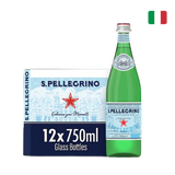 San Pellegrino 意大利天然有氣礦泉水 (玻璃樽, 15 x 750毫升)

