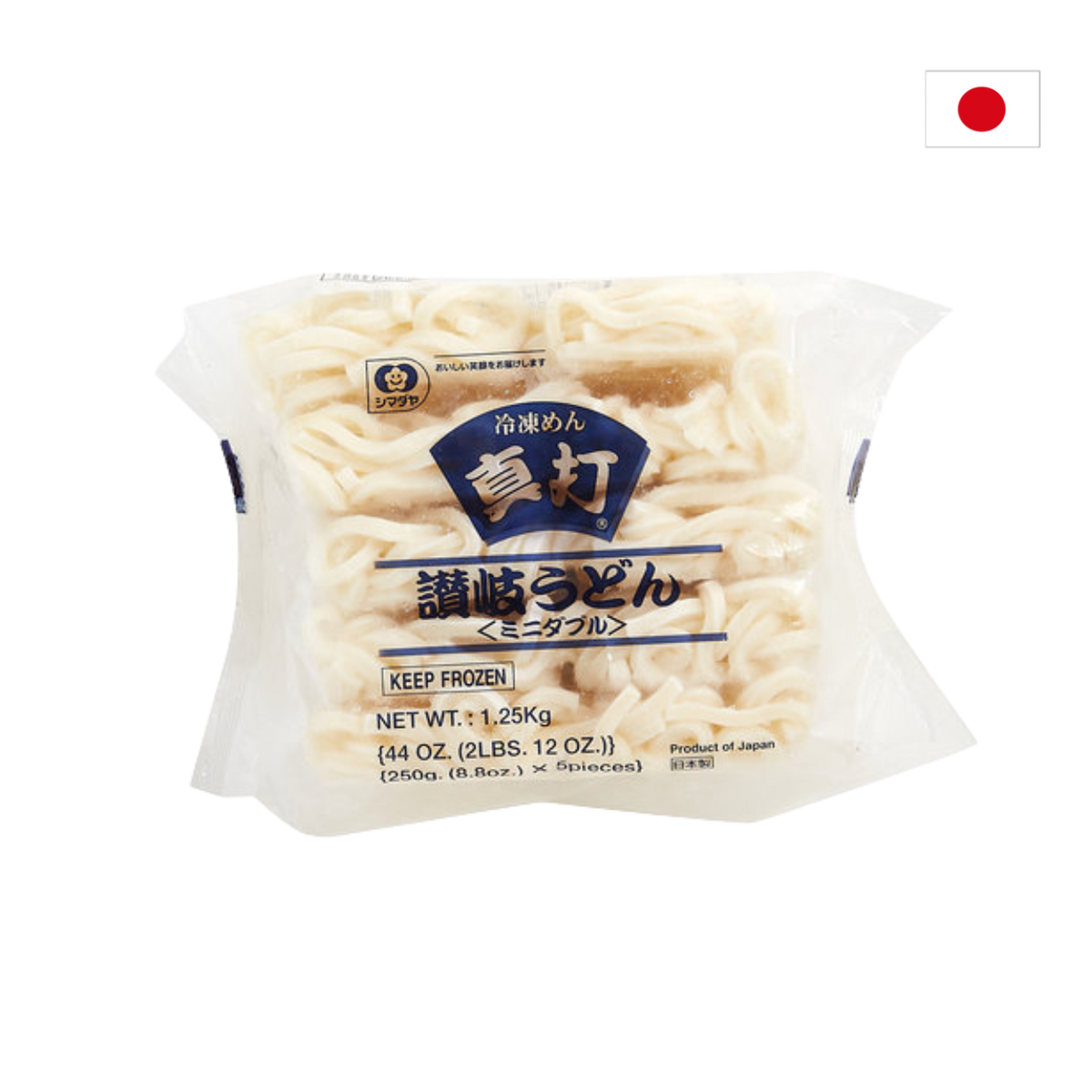 島田屋 - 真打讚岐烏冬(急凍 250g x 5) – Eat The Kiwi