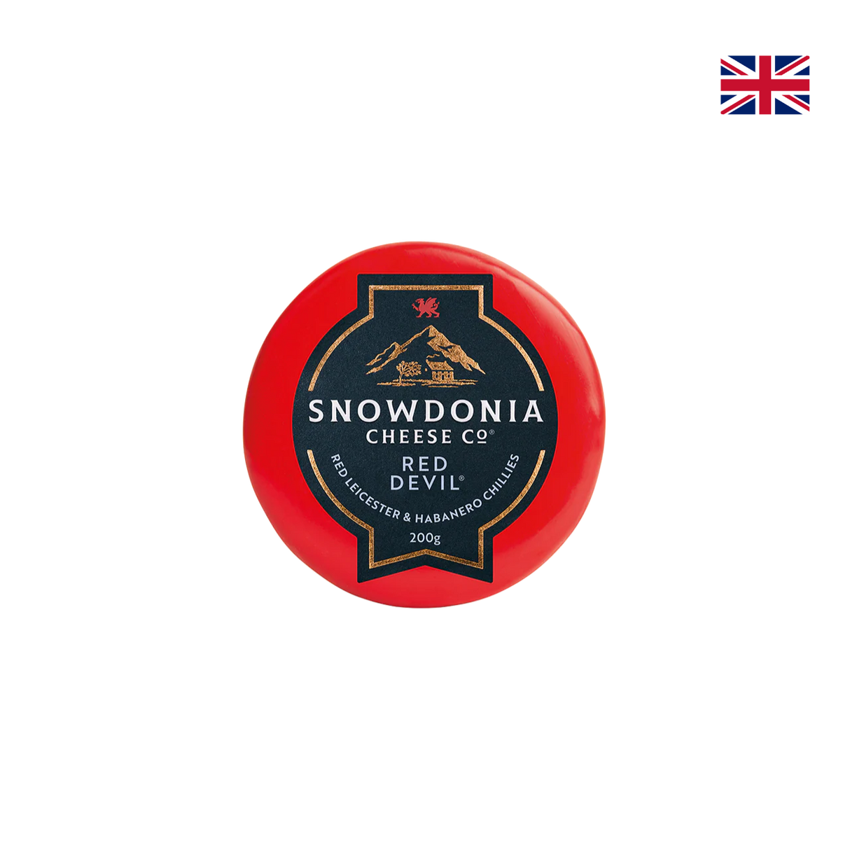 Snowdonia - 紅魔鬼（紅Leicester芝士配辣椒，200克）