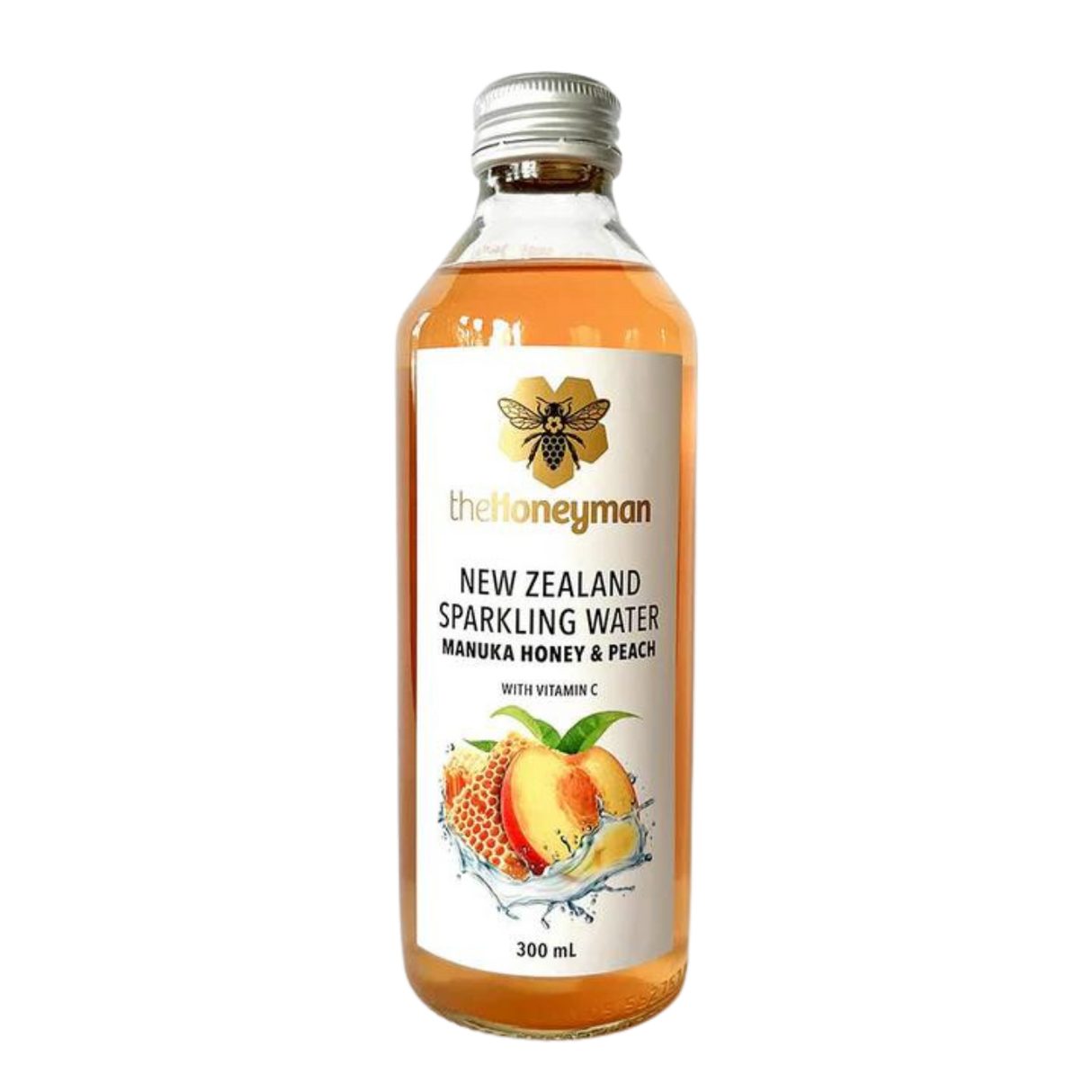 The Honeyman 麥盧卡蜂蜜蜜桃氣泡水300ml