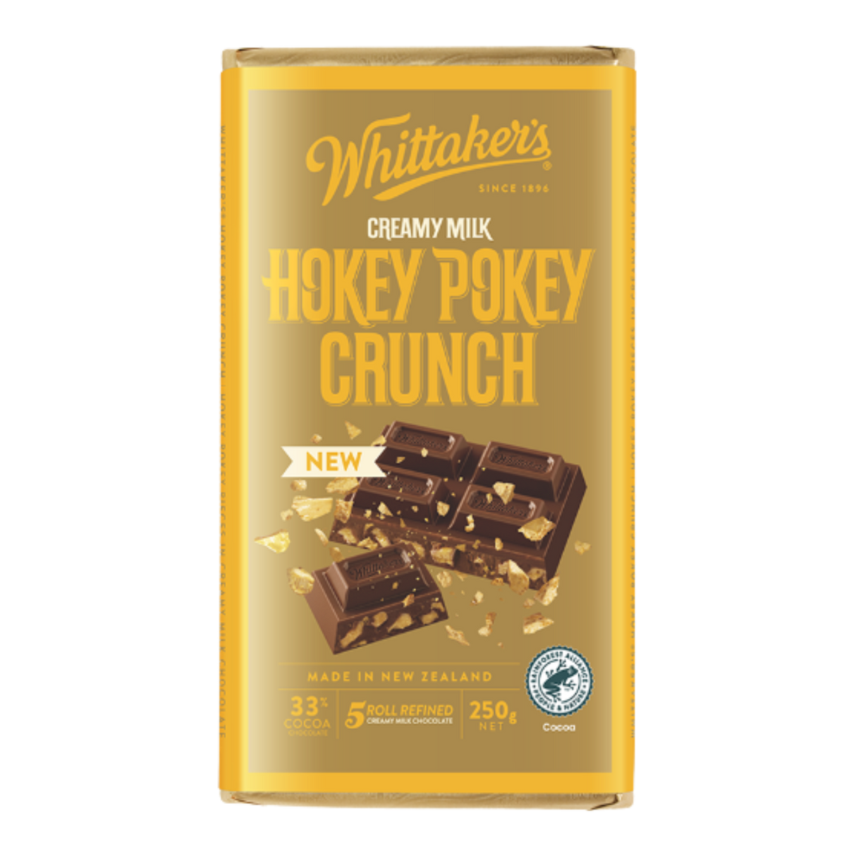 Whittaker's Hokey Pokey 脆脆朱古力磚 250g