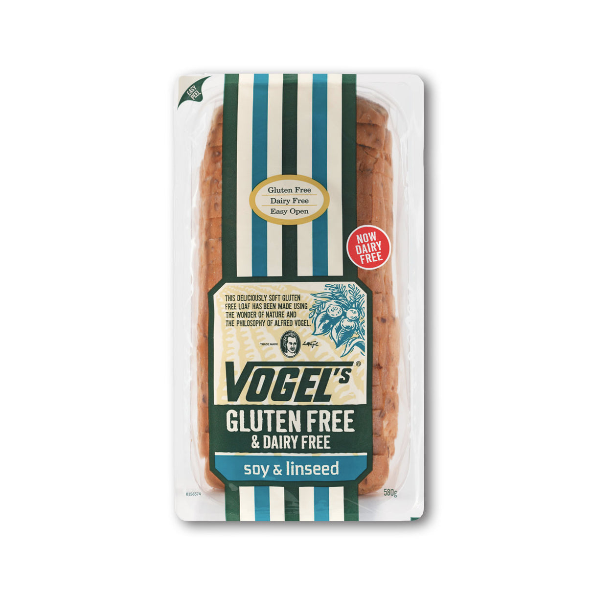 Vogel 亞麻籽麵包（無麩質及不含無奶製, 急凍, 580g）